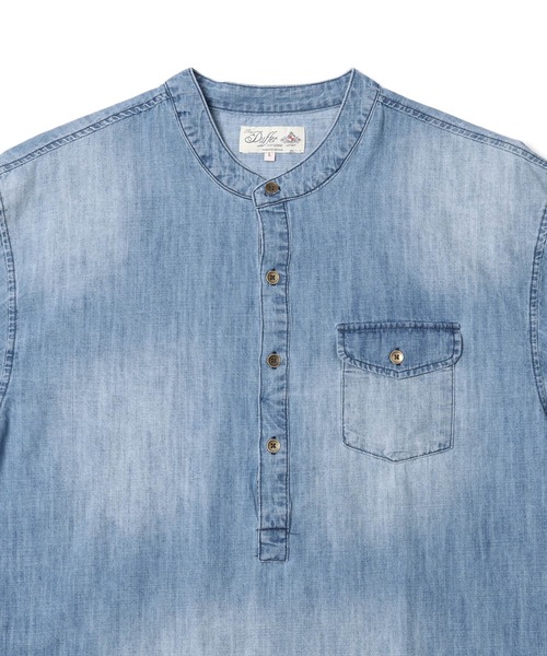 -6roku-新品未使用⭐︎ノーカラーデニム The DUFFER of ST.GEORGE（ザダファーオブセントジョージ）の「USED