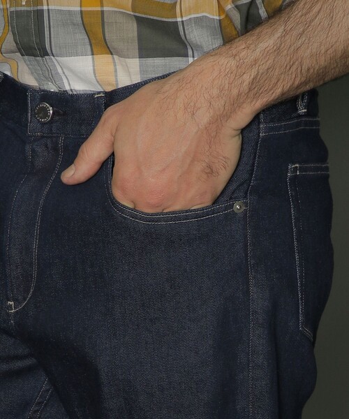 MACKINTOSH LONDON(マッキントッシュ ロンドン)の「ストレッチ5ポケットデニム(デニムパンツ・メンズ・ネイビー・90/82/94/78/86)」の8枚目の写真