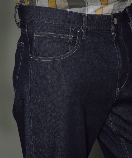 MACKINTOSH LONDON(マッキントッシュ ロンドン)の「ストレッチ5ポケットデニム(デニムパンツ・メンズ・ネイビー・90/82/94/78/86)」の4枚目の写真