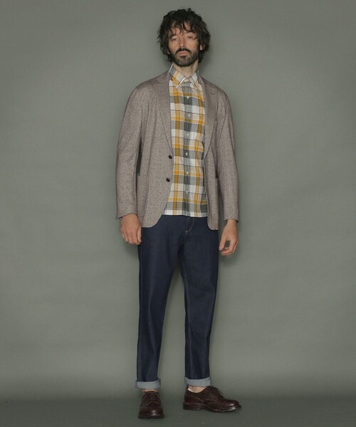 MACKINTOSH LONDON(マッキントッシュ ロンドン)の「ストレッチ5ポケットデニム(デニムパンツ・メンズ・ネイビー・90/82/94/78/86)」の7枚目の写真