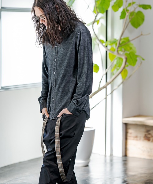 CAMBIO（カンビオ）の「mp8921-Suspenders Pants パンツ（その他パンツ・メンズ・ブラック/ネイビー/カーキ・L/M/S）」の12枚目の写真