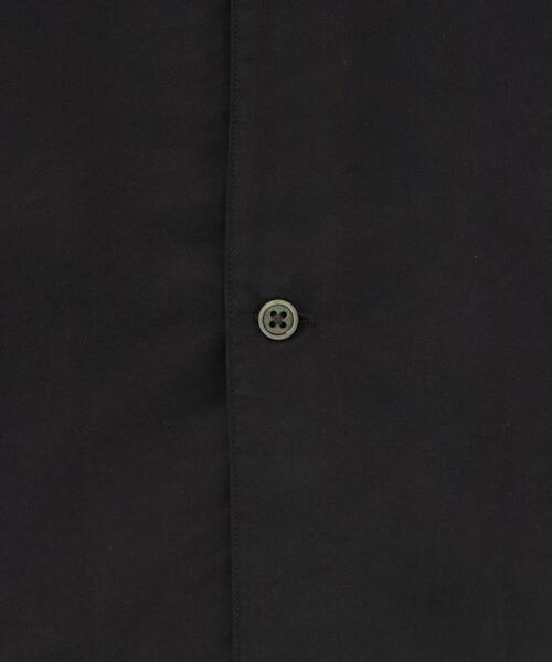 BEAUTY&YOUTH UNITED ARROWS（ビューティーアンドユースユナイテッドアローズ）の「BY ポプリン キャンプカラー ビッグ シルエット シャツ（シャツ/ブラウス・メンズ・ブラック/ダークグリーン/オレンジ/ロイヤルブルー・S/M/L/XL）」の6枚目の写真