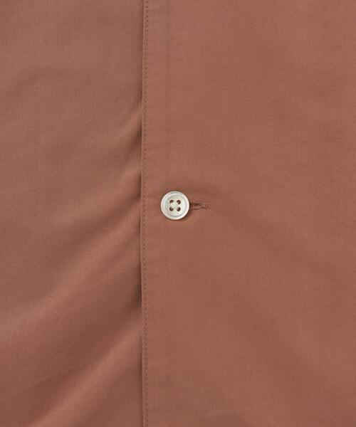 BEAUTY&YOUTH UNITED ARROWS（ビューティーアンドユースユナイテッドアローズ）の「BY ポプリン キャンプカラー ビッグ シルエット シャツ（シャツ/ブラウス・メンズ・ブラック/ダークグリーン/オレンジ/ロイヤルブルー・S/M/L/XL）」の12枚目の写真