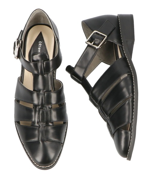 ORiental TRaffic（オリエンタルトラフィック）の「グルカパンプス/11119（サンダル・レディース・ホワイト/ブラック/ブラウン・LL/S/M/L）」の7枚目の写真