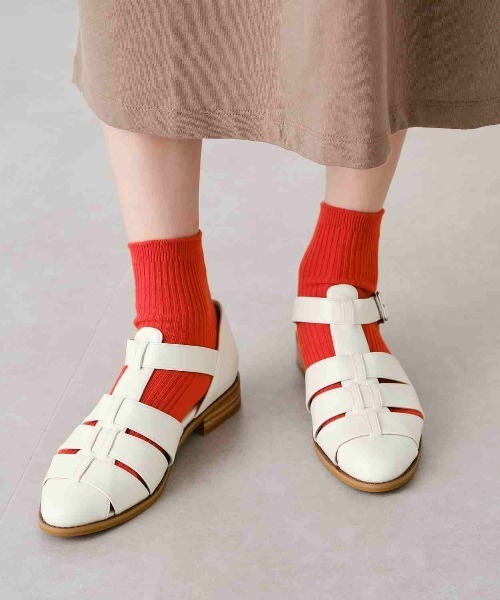 ORiental TRaffic（オリエンタルトラフィック）の「グルカパンプス/11119（サンダル・レディース・ホワイト/ブラック/ブラウン・LL/S/M/L）」の6枚目の写真