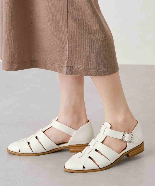 ORiental TRaffic（オリエンタルトラフィック）の「グルカパンプス/11119（サンダル・レディース・ホワイト/ブラック/ブラウン・LL/S/M/L）」の9枚目の写真