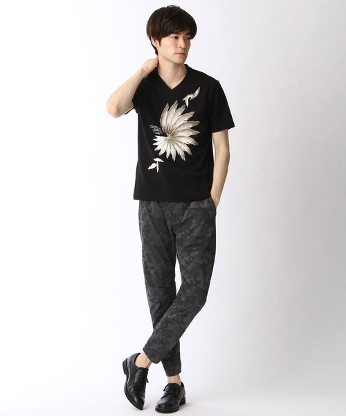 HIDEAWAYS NICOLE（ハイダウェイニコル）の「迷彩柄ジョガーパンツ（その他パンツ・メンズ・ネイビー/チャコールグレー/ブラック/カーキ・MEDIUM/SMALL/LARGE/X-LARGE）」の8枚目の写真