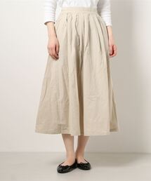 Samansa Mos2 | タックフレアスカート(スカート)