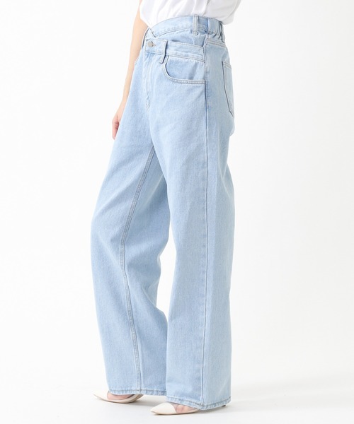 ALAND（エーランド）の「3.3Field Trip／LAYEREDストレートデニム 2943018（デニムパンツ・レディース・ライトブルー・SMALL/MEDIUM）」の5枚目の写真