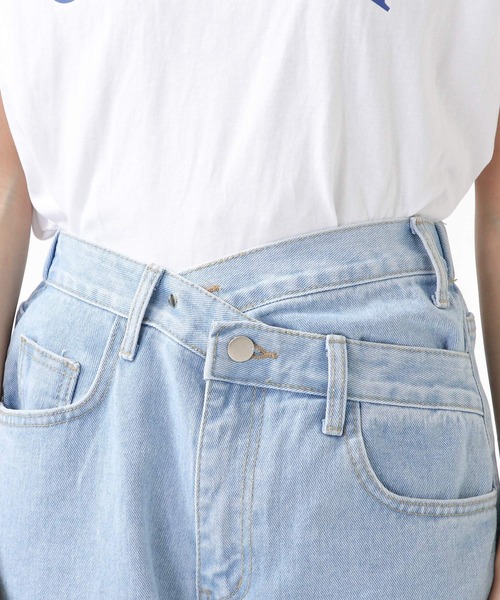 ALAND（エーランド）の「3.3Field Trip／LAYEREDストレートデニム 2943018（デニムパンツ・レディース・ライトブルー・SMALL/MEDIUM）」の9枚目の写真