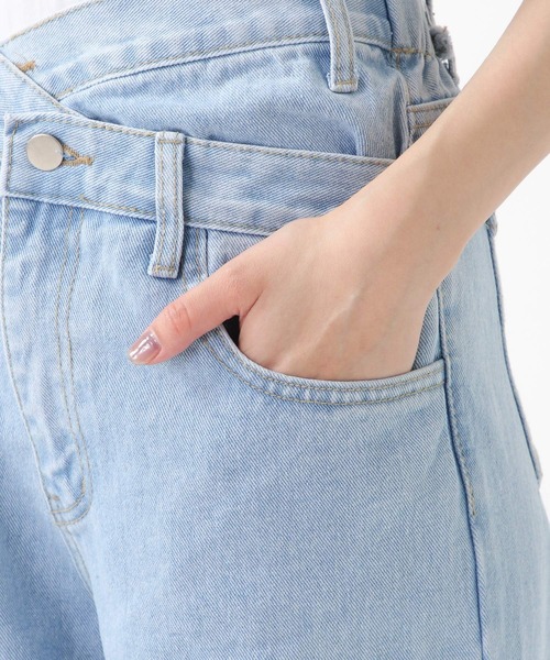 ALAND（エーランド）の「3.3Field Trip／LAYEREDストレートデニム 2943018（デニムパンツ・レディース・ライトブルー・SMALL/MEDIUM）」の10枚目の写真