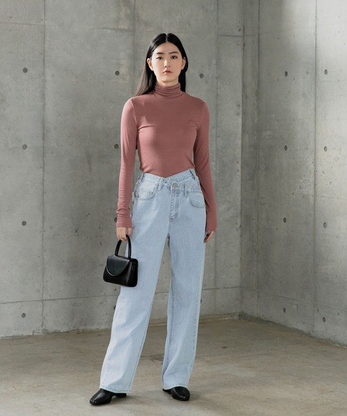 ALAND（エーランド）の「3.3Field Trip／LAYEREDストレートデニム 2943018（デニムパンツ・レディース・ライトブルー・SMALL/MEDIUM）」の19枚目の写真