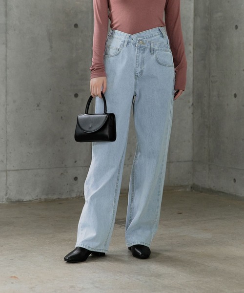 ALAND（エーランド）の「3.3Field Trip／LAYEREDストレートデニム 2943018（デニムパンツ・レディース・ライトブルー・SMALL/MEDIUM）」の21枚目の写真