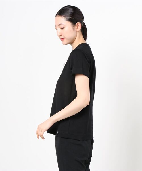 DOUBLE STANDARD CLOTHING(ダブルスタンダードクロージング)の「1/32綿天竺 Tシャツ(Tシャツ/カットソー・レディース・ブラック/オフホワイト・FREE)」の8枚目の写真