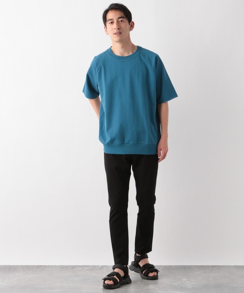 GLOBAL WORK（グローバルワーク）の「ライトウエイトスウェットクルー/941491（スウェット・メンズ・サックスブルー/ダークグレー/ホワイト系その他2/ベージュ系その他3・SMALL/MEDIUM/LARGE/X-LARGE）」の22枚目の写真