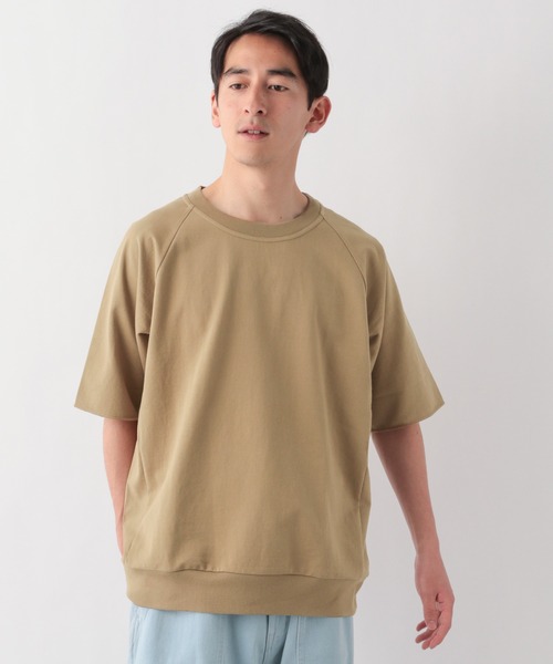 GLOBAL WORK（グローバルワーク）の「ライトウエイトスウェットクルー/941491（スウェット・メンズ・サックスブルー/ダークグレー/ホワイト系その他2/ベージュ系その他3・SMALL/MEDIUM/LARGE/X-LARGE）」の10枚目の写真