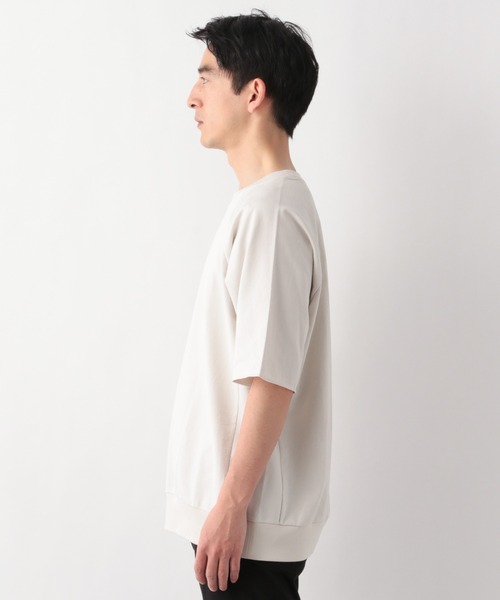 GLOBAL WORK（グローバルワーク）の「ライトウエイトスウェットクルー/941491（スウェット・メンズ・サックスブルー/ダークグレー/ホワイト系その他2/ベージュ系その他3・SMALL/MEDIUM/LARGE/X-LARGE）」の16枚目の写真