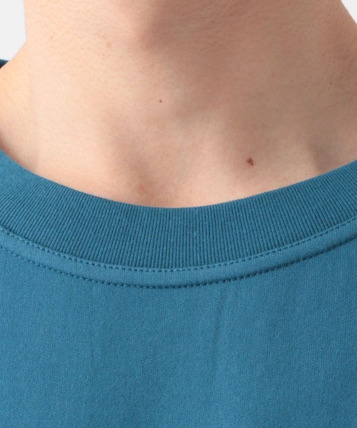 GLOBAL WORK（グローバルワーク）の「ライトウエイトスウェットクルー/941491（スウェット・メンズ・サックスブルー/ダークグレー/ホワイト系その他2/ベージュ系その他3・SMALL/MEDIUM/LARGE/X-LARGE）」の14枚目の写真