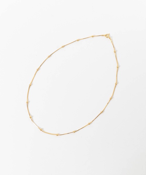 URBAN RESEARCH ROSSO（アーバンリサーチロッソ）の「Favorible　petite ball necklace（ネックレス・レディース・シルバー/ゴールド・41）」の3枚目の写真