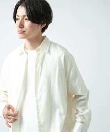 ITEMS URBANRESEARCH | ジョーゼットタッチ長袖シャツ(シャツ/ブラウス)