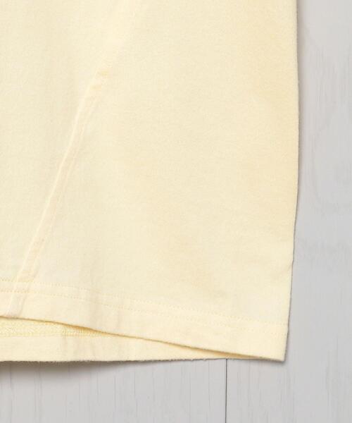 UNUSED（アンユーズド）の「＜UNUSED＞BICOLOR LONG SLEEVE T-SHIRT/Tシャツ.（Tシャツ/カットソー・メンズ・イエロー/ホワイト/ブラック・3/2）」の7枚目の写真