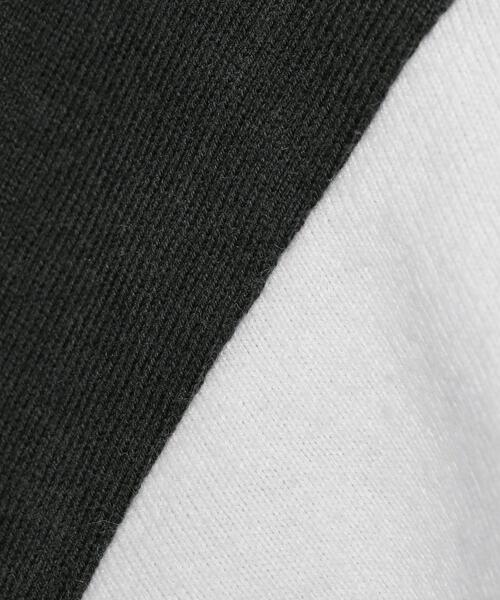 UNUSED（アンユーズド）の「＜UNUSED＞BICOLOR LONG SLEEVE T-SHIRT/Tシャツ.（Tシャツ/カットソー・メンズ・イエロー/ホワイト/ブラック・3/2）」の10枚目の写真