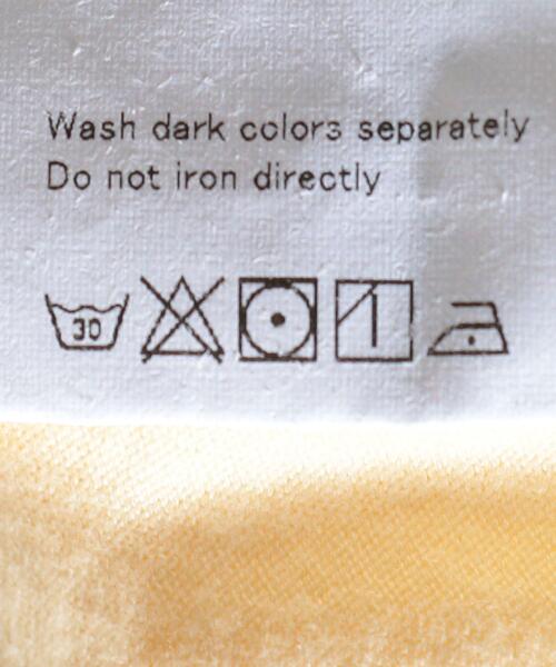 UNUSED（アンユーズド）の「＜UNUSED＞BICOLOR LONG SLEEVE T-SHIRT/Tシャツ.（Tシャツ/カットソー・メンズ・イエロー/ホワイト/ブラック・3/2）」の11枚目の写真