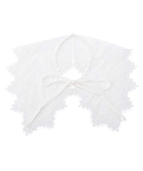 grove（グローブ）の「アソートレースつけ襟（その他・レディース・アイボリー/オフホワイト・02）」の2枚目の写真