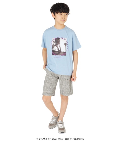 GLAZOS（グラソス）の「パイル・刺繍入りハーフパンツ（その他パンツ・キッズ・チャコールグレー/グレー/ネイビー・150cm/140cm/170cm/130cm/160cm）」の7枚目の写真