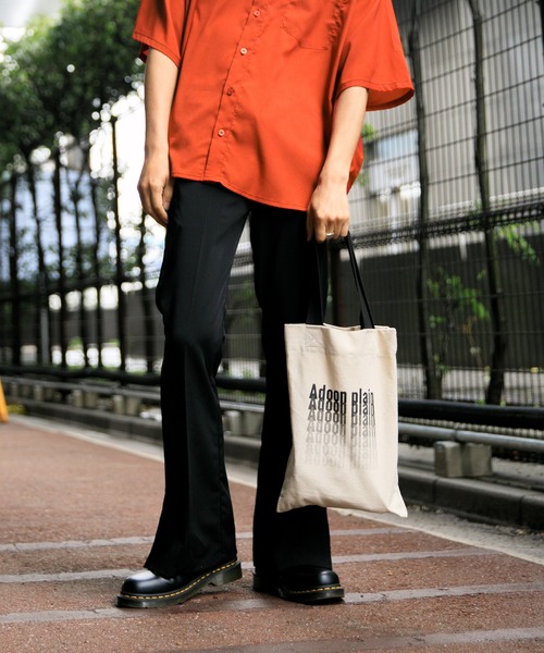 Adoon plain（アドーンプレーン）の「【Adoon plain】ロゴトートバッグ（トートバッグ・メンズ・オフホワイト・FREE）」の9枚目の写真