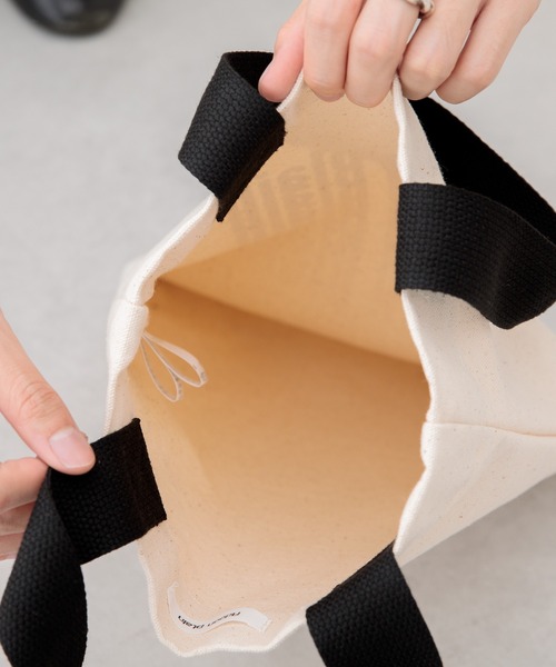 Adoon plain（アドーンプレーン）の「【Adoon plain】ロゴトートバッグ（トートバッグ・メンズ・オフホワイト・FREE）」の18枚目の写真