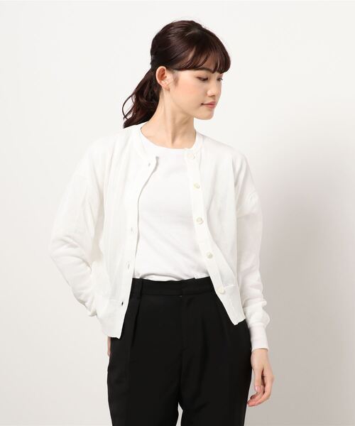 【極美品】allureville アルアバイル シアーコイルヤーンカーディガン シアーコイルヤーンカーディガン|allureville OFFICIAL SITE