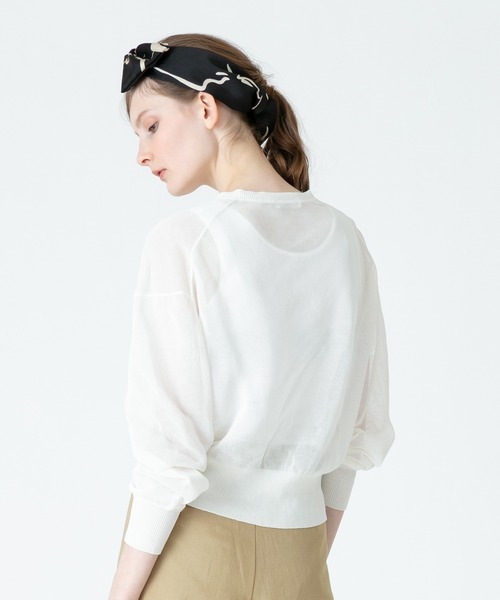 【極美品】allureville アルアバイル シアーコイルヤーンカーディガン シアーコイルヤーンカーディガン | allureville (Women