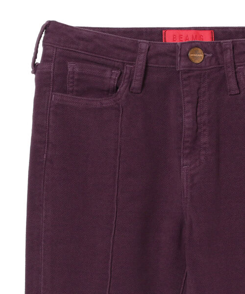 Ray BEAMS（レイビームス）の「RED CARD TOKYO × Ray BEAMS / 別注 Grape Brushed デニムパンツ（デニムパンツ・レディース・パープル/ネイビー・23/24/25/26/22）」の11枚目の写真