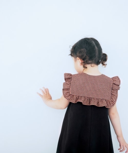 LOWRYS FARM（ローリーズファーム）の「２ＷＡＹツケエリ　950175（付け襟・キッズ・ブラック/オフホワイト/オレンジ・FREE）」の3枚目の写真