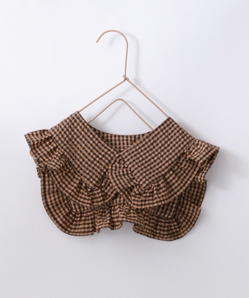 LOWRYS FARM（ローリーズファーム）の「２ＷＡＹツケエリ　950175（付け襟・キッズ・ブラック/オフホワイト/オレンジ・FREE）」の15枚目の写真