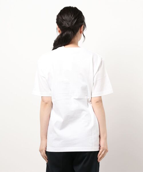 mmym(エムエムワイエム)の「(mmym)mmym×chauyochauyo コラボ T-shirt(Tシャツ/カットソー・レディース・ホワイト・MEDIUM)」の2枚目の写真