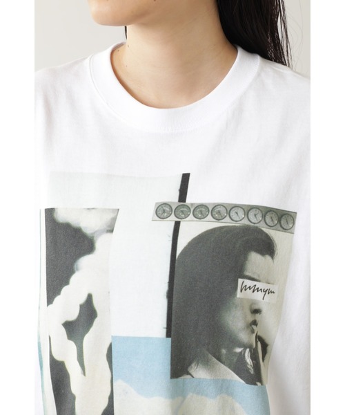 mmym(エムエムワイエム)の「(mmym)mmym×chauyochauyo コラボ T-shirt(Tシャツ/カットソー・レディース・ホワイト・MEDIUM)」の9枚目の写真