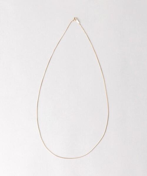BEAUTY&YOUTH UNITED ARROWS（ビューティーアンドユースユナイテッドアローズ）の「BY 10K ネックレス（ネックレス・メンズ・その他1/その他2・FREE）」の2枚目の写真