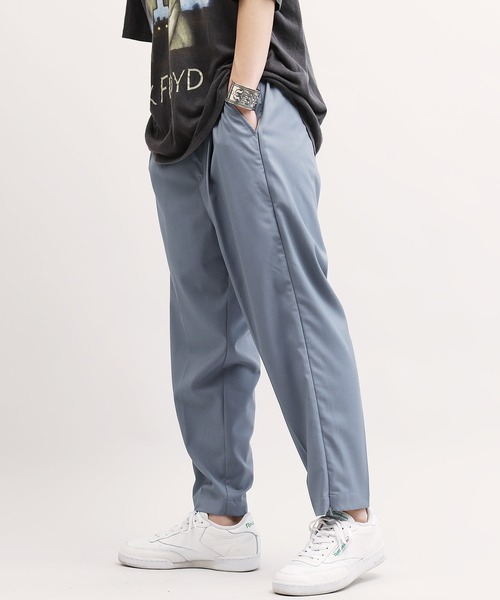 Lulu & Arnie(るるあんどあーにー)の「TR テーパード スラックス パンツ(スラックス・メンズ・ブラック/ベージュ/ブルー・MEDIUM/LARGE/X-LARGE)」の6枚目の写真