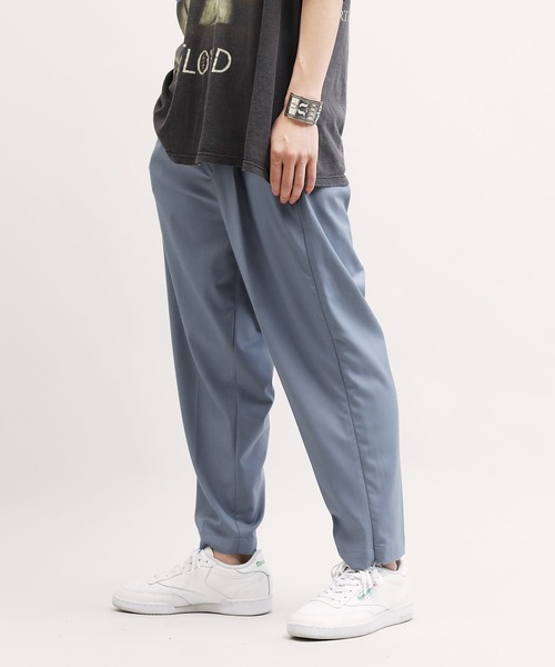 Lulu & Arnie(るるあんどあーにー)の「TR テーパード スラックス パンツ(スラックス・メンズ・ブラック/ベージュ/ブルー・MEDIUM/LARGE/X-LARGE)」の7枚目の写真