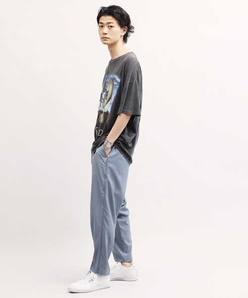 Lulu & Arnie(るるあんどあーにー)の「TR テーパード スラックス パンツ(スラックス・メンズ・ブラック/ベージュ/ブルー・MEDIUM/LARGE/X-LARGE)」の11枚目の写真