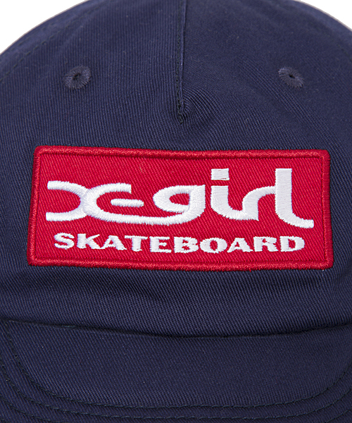 X-girl Stages（エックスガールステージス）の「SUNSHADE CAP（キャップ・キッズ・ベージュ/レッド/ネイビー・MEDIUM/SMALL）」の10枚目の写真