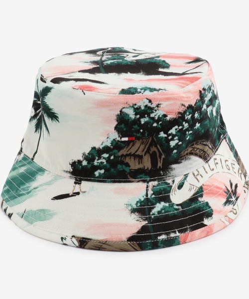 TOMMY HILFIGER(トミーヒルフィガー)の「リバーシブルバケットハット(ハット・メンズ・マルチ・FREE)」の4枚目の写真