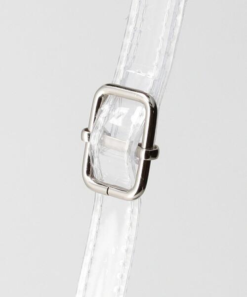 BEAUTY&YOUTH UNITED ARROWS(ビューティーアンドユースユナイテッドアローズ)の「BY キャンバス PVCカバーロゴトートバッグ-3WAY- ◆(ショルダーバッグ・レディース・ナチュラル/ダークグリーン・FREE)」の7枚目の写真