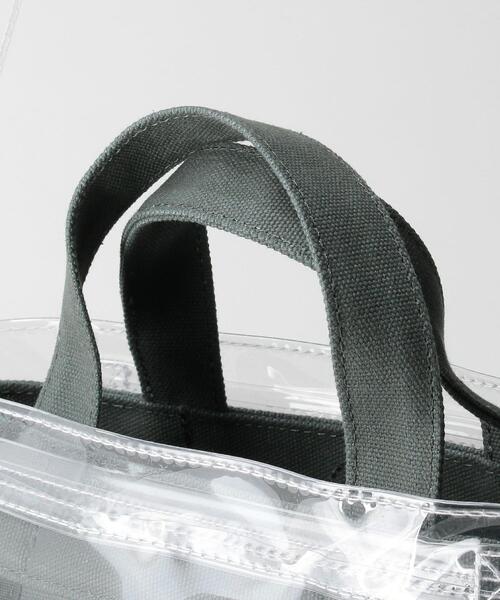 BEAUTY&YOUTH UNITED ARROWS(ビューティーアンドユースユナイテッドアローズ)の「BY キャンバス PVCカバーロゴトートバッグ-3WAY- ◆(ショルダーバッグ・レディース・ナチュラル/ダークグリーン・FREE)」の10枚目の写真