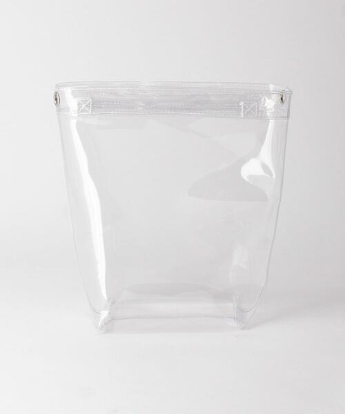 BEAUTY&YOUTH UNITED ARROWS(ビューティーアンドユースユナイテッドアローズ)の「BY キャンバス PVCカバーロゴトートバッグ-3WAY- ◆(ショルダーバッグ・レディース・ナチュラル/ダークグリーン・FREE)」の12枚目の写真