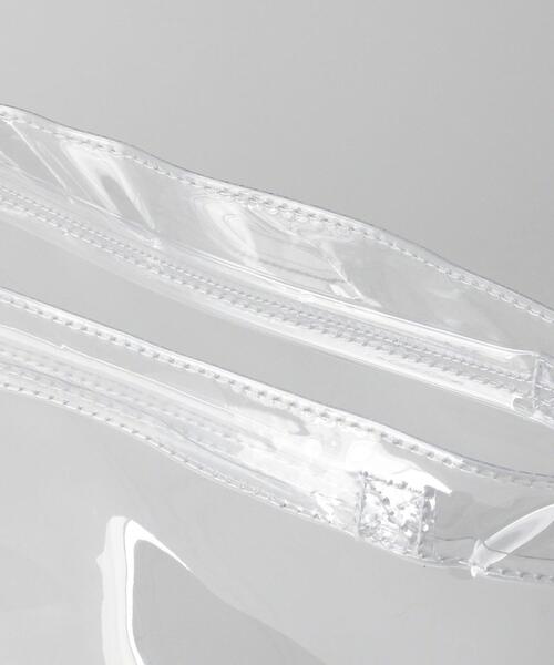 BEAUTY&YOUTH UNITED ARROWS(ビューティーアンドユースユナイテッドアローズ)の「BY キャンバス PVCカバーロゴトートバッグ-3WAY- ◆(ショルダーバッグ・レディース・ナチュラル/ダークグリーン・FREE)」の13枚目の写真