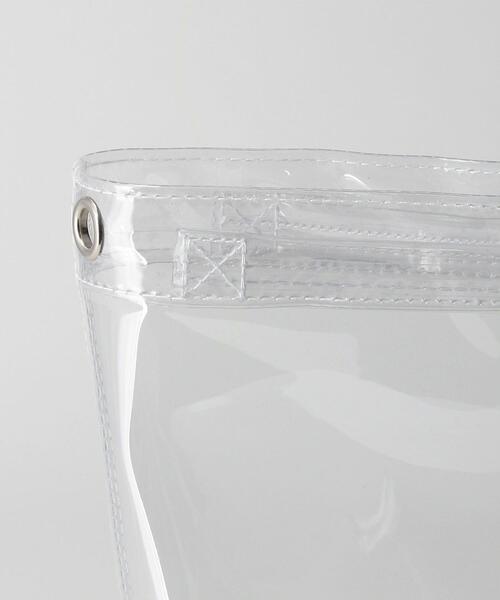 BEAUTY&YOUTH UNITED ARROWS(ビューティーアンドユースユナイテッドアローズ)の「BY キャンバス PVCカバーロゴトートバッグ-3WAY- ◆(ショルダーバッグ・レディース・ナチュラル/ダークグリーン・FREE)」の14枚目の写真