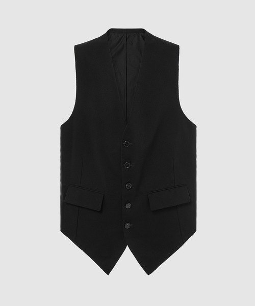 RAF SIMONS(ラフシモンズ)の「Oversized tailored gilet(ベスト・メンズ・ブラック・44/46)」の5枚目の写真